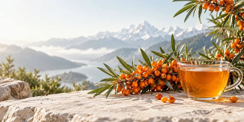 Sea Buckthorn berries and botanical ingredients